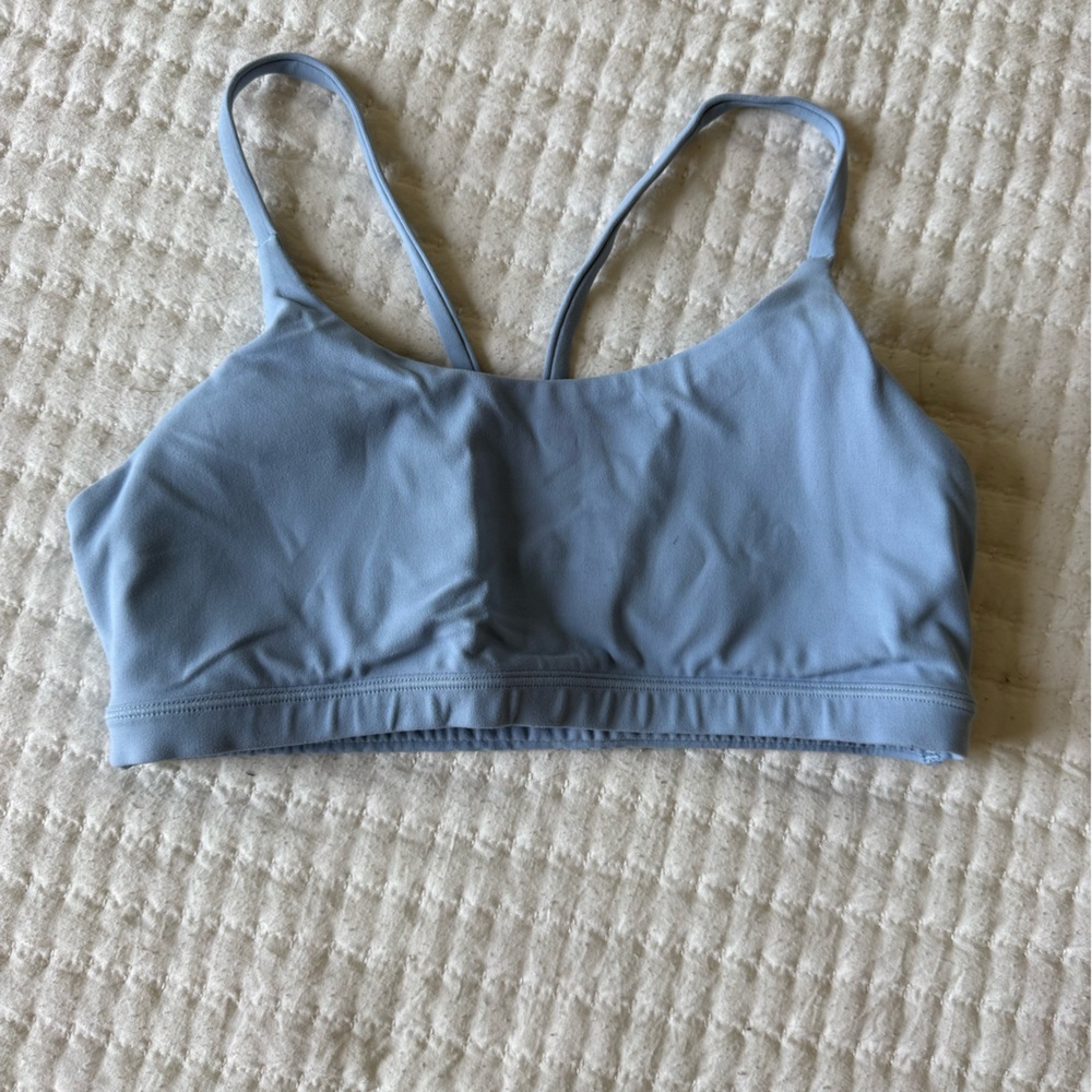 Athleta Sky Blue Activewear Sports Bra